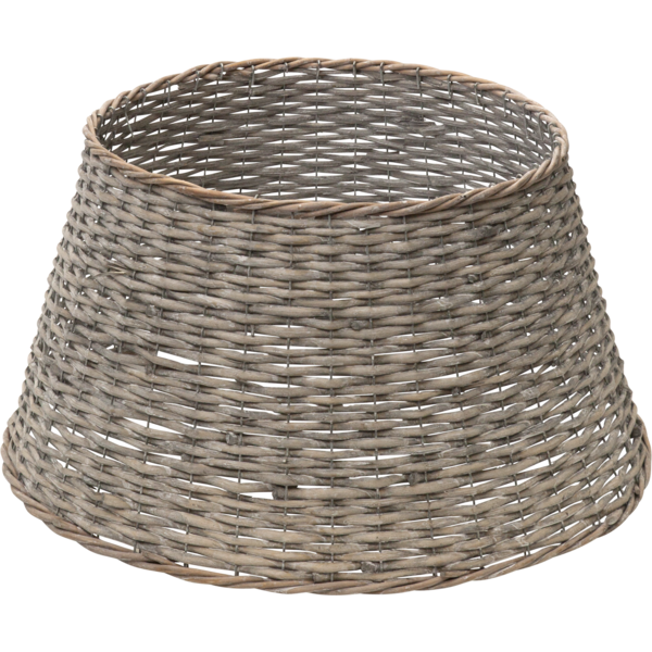 Korb GRANIG für Weihnachtsbaumständer, Weide, Grau, 59 x 30 cm